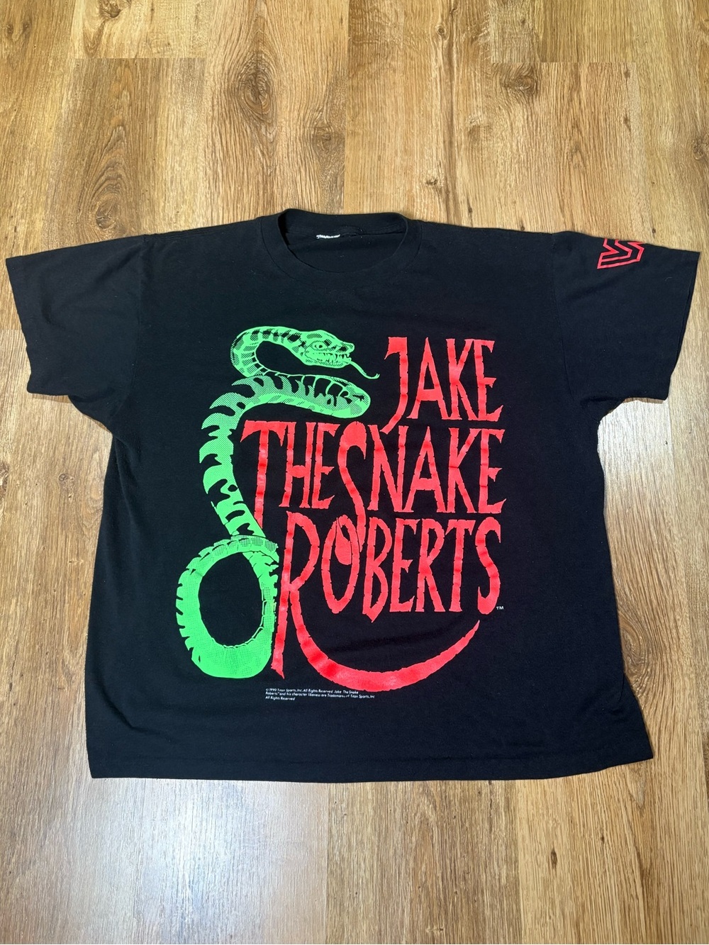 1990 WWF Jake "The Snake" Roberts Graphic Tee